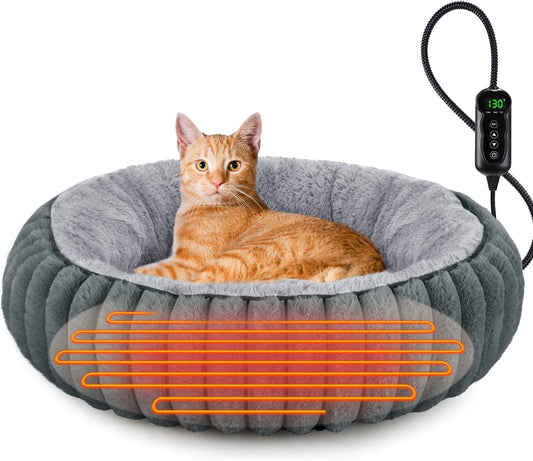 Indoor Heated Cat Bed