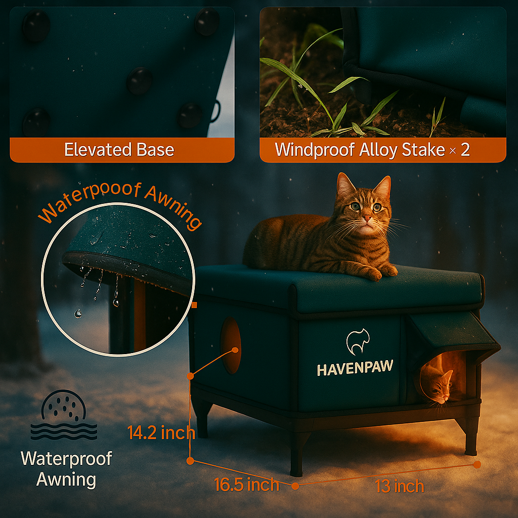 HavenPaws™ Heated Shelter